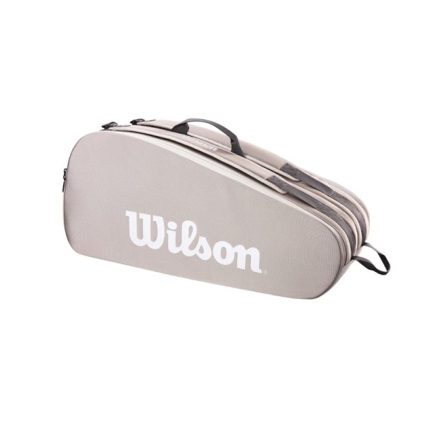 Wilson Tour 6 Pack Tennistasche Schlägertasche grau