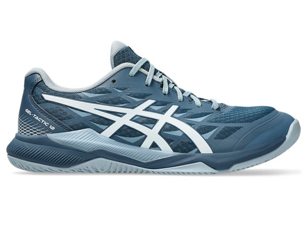 Asics Herren Gel-Tactic 12 Hallenschuh Indoorschuh metallblau