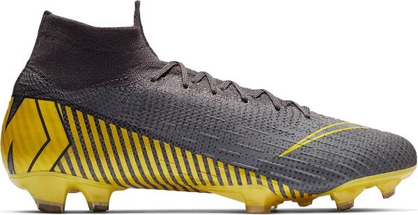 Nike Herren Superfly 6 Elite FG Fußballschuh grau-gelb