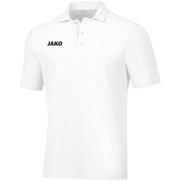 Jako Herren Base Poloshirt weiß