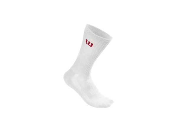 Wilson Men´s Crew Sock 3er Pack Tennissocken weiß