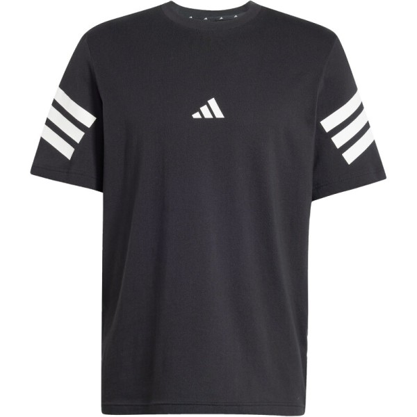 Adidas Herren Future Icons 3 Streifen T- Shirt Freizeitshirt schwarz weiß