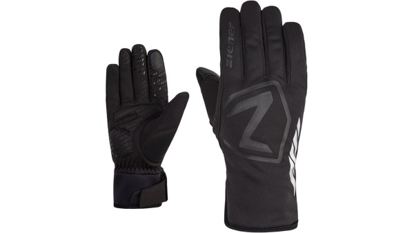 Ziener Unisex Daqua AS(R) Touch Handschuhe Fahrradhandschuhe schwarz