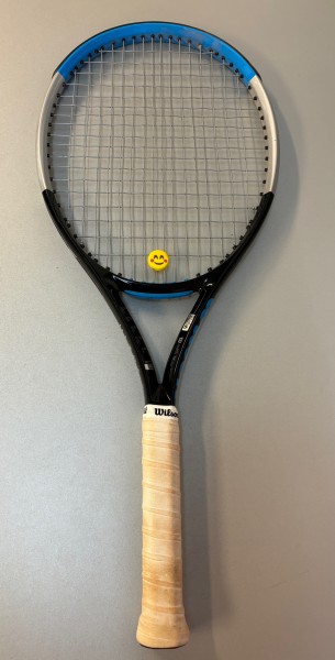 Wilson Ultra 108 V3.0 Tennisschläger (gebraucht) schwarz-silber-blau