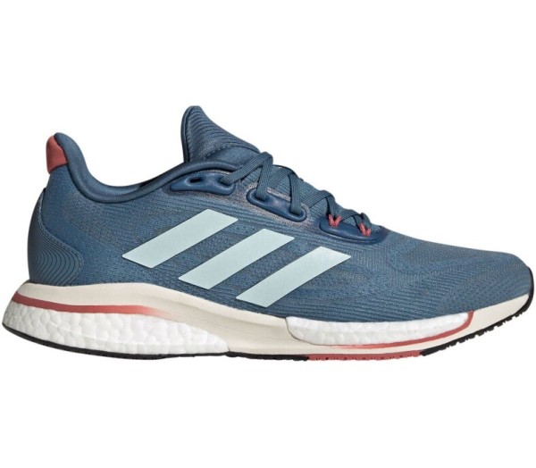 Adidas Damen Supernova + Laufschuh Sneaker blau-weiß-rot