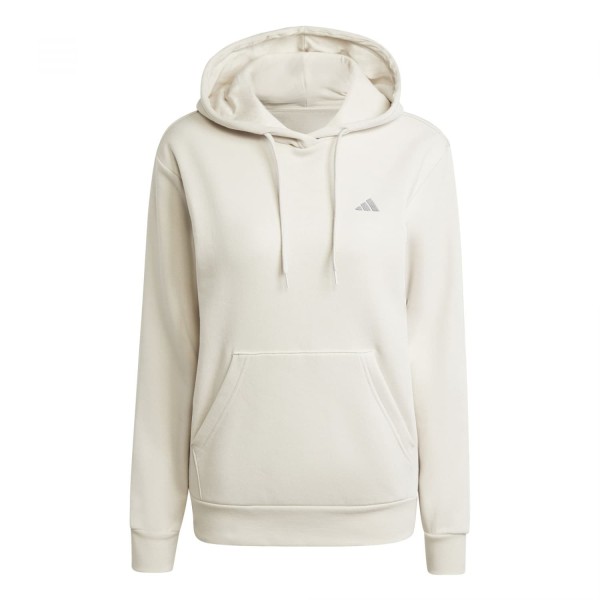 Adidas Damen SL FC HD Hoodie Kapuzenpullover beige