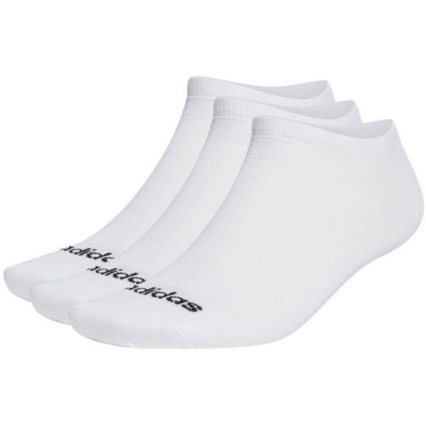 Adidas Linear Low Cut Socken 3er Pack weiß-schwarz