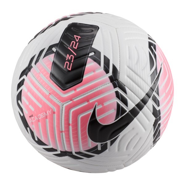 Nike Academy Soccer Fußball Gr. 5 weiß-schwarz-rosa