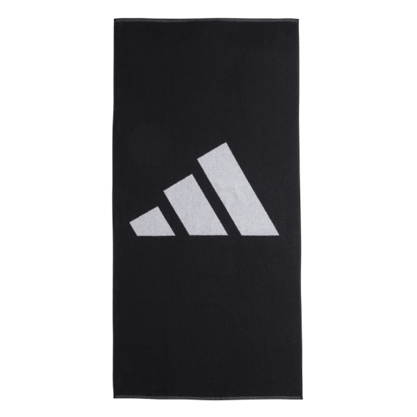 Adidas 3Bar Handtuch Large schwarz weiß