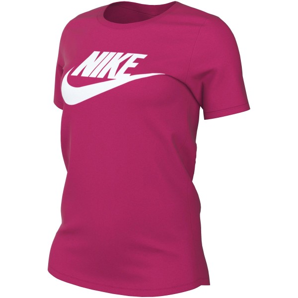 Nike Damen Sportswear Essential T-Shirt Freizeitshirt lila