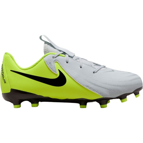 Nike Kinder Phantom GX 2 Fußballschuh grau, neon- gelb