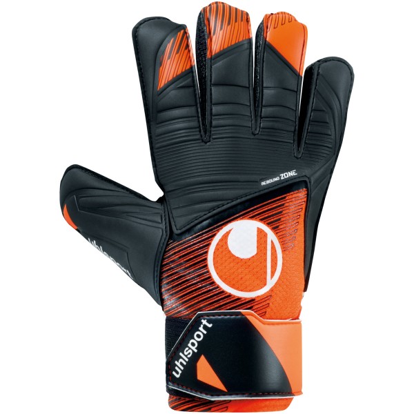 Uhlsport Starter Resist Torwarthandschuhe orange-schwarz-weiß