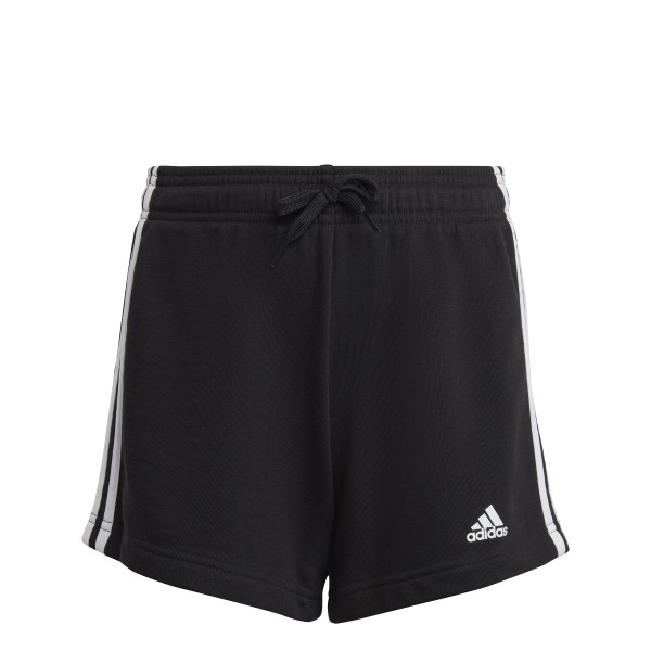 Adidas Kinder 3 Streifen Shorts Sporthose schwarz-weiß