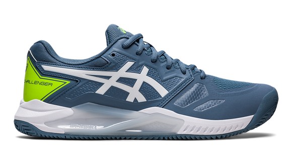 Asics Herren Gel-Challenger 13 Clay Sandplatz Tennisschuh blau-weiß