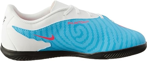 Nike Kinder Phantom GX Club Fußballschuh Hallenschuh blau-weiß-pink