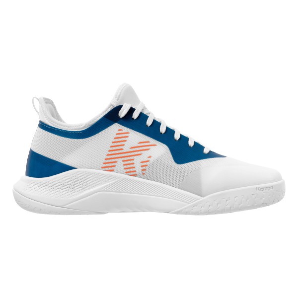 Kempa Kinder Kourtfly Handballschuh weiß, blau, orange