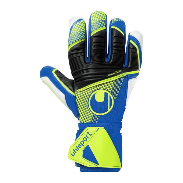 Uhlsport Junior Absoloutgrip HN Pro Torwarthandschuhe schwarz blau gelb