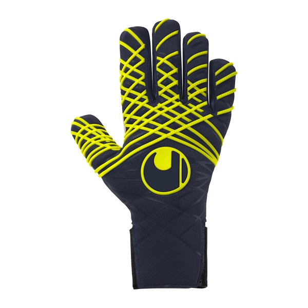 Uhlsport Prediction Absolutgrip HN Fit Torwarthandschuhe marine- fluo gelb