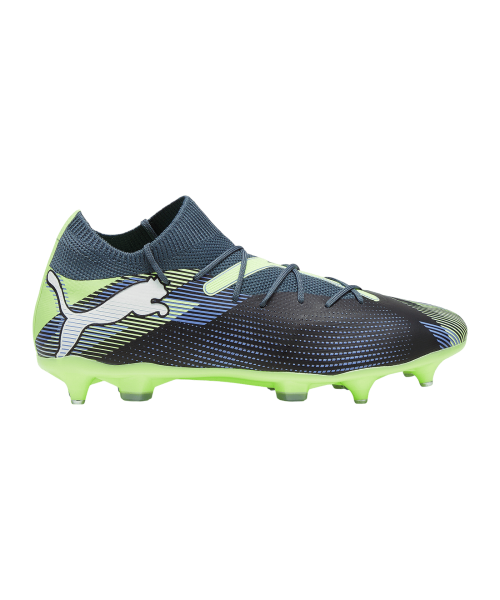 Puma Herren Future 7 Match MXSG Fußballschuh grau- blau- weiß- grün