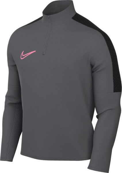 Nike Herren Dri-Fit Academy Langarmshirt Trainingsoberteil grau-rosa