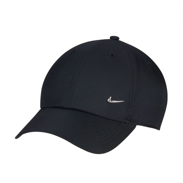 Nike Dri-Fit Club Metal Swoosh Cap schwarz