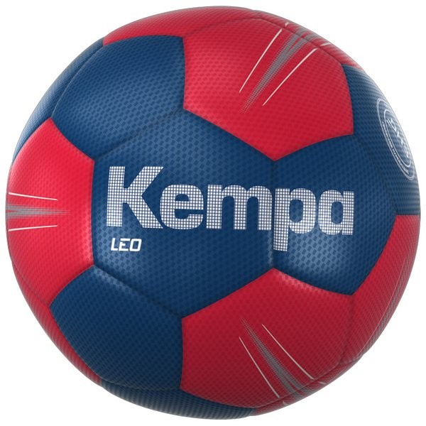 Kempa Leo Handball ocean-blau/lighthouse-rot