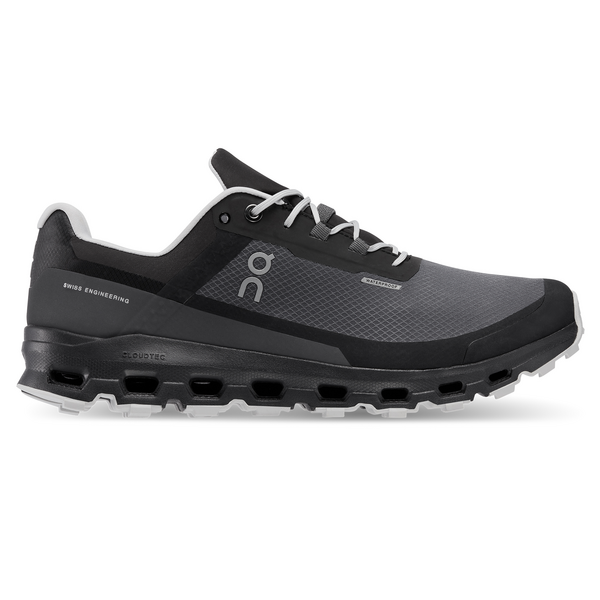 ON Herren Cloudvista Waterproof Laufschuh Outdoorschuh grau-schwarz