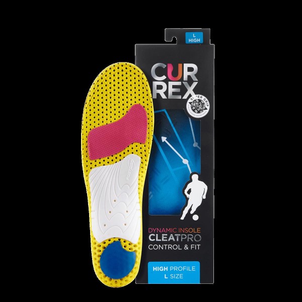 Currex Cleat Pro Fußball Einlegesohle high blau