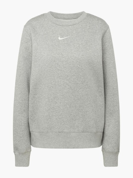 Nike Damen Phoenix Fleece Pullover Sweatshirt grau