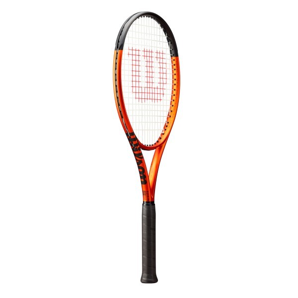 Wilson Burn 100 V5.0 Tennisschläger besaitet orange-schwarz