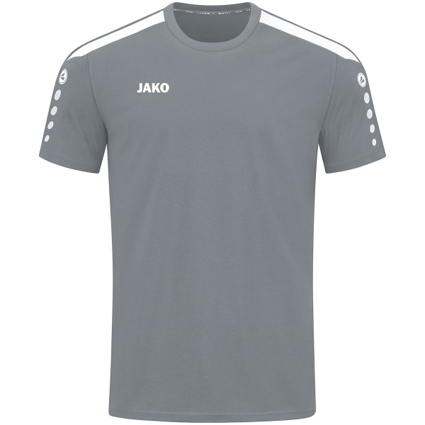 Jako Herren Power T-Shirt Sportshirt steingrau