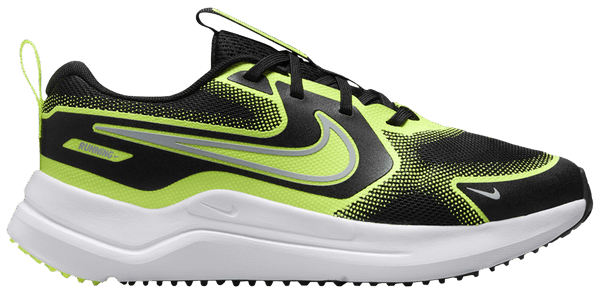 Nike Kinder Cosmic Runner Trainings/ Laufschuh schwarz, neon- gelb, weiß