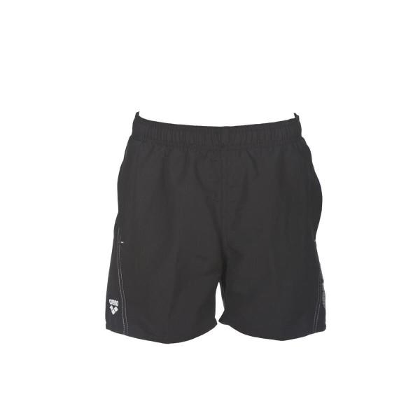 Arena Kinder Fundamentals Logo Badehose Schwimmhose schwarz-weiß