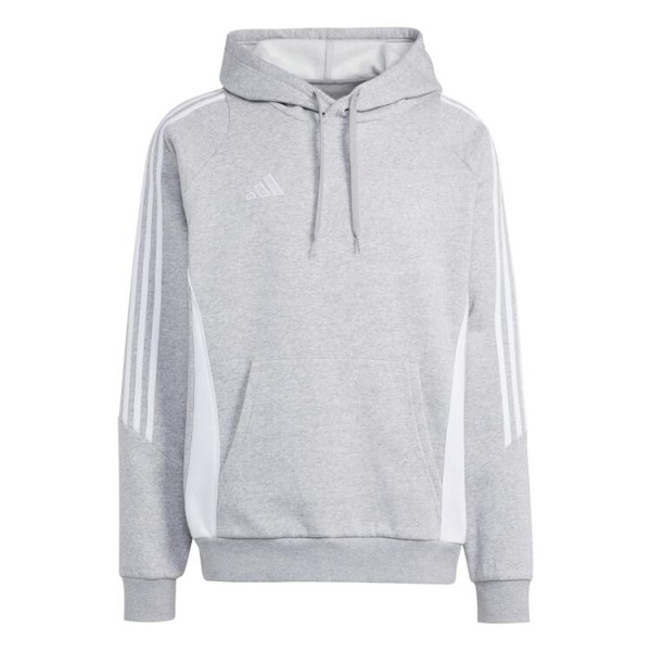 Adidas Herren Tiro24 Sweat Hoodie Kapuzen Pullover grau, weiß