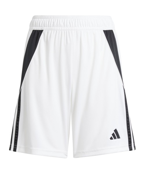 Adidas Kinder Tiro 24 Short Trainingsshort weiß schwarz