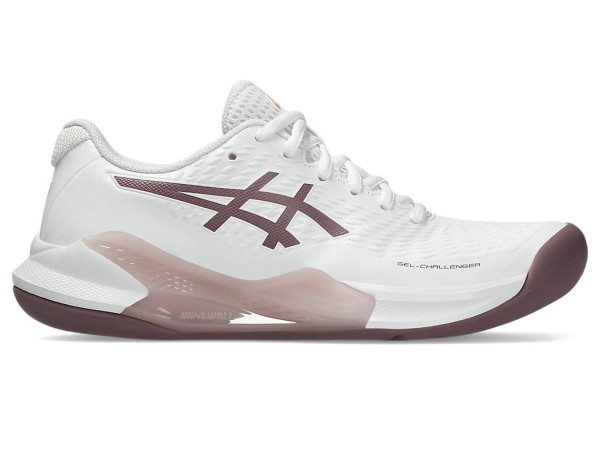 Asics Damen Gel- Challenger 14 Indoor Tennischuh weiß- lila