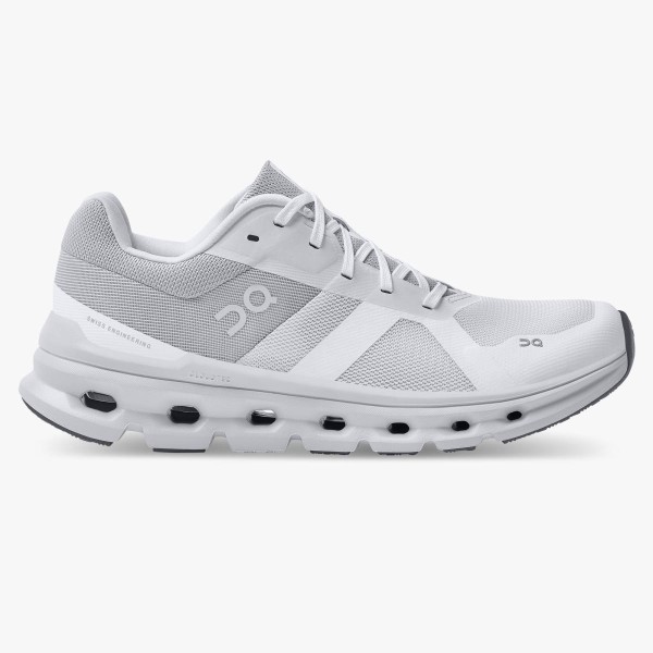 ON Damen Cloudrunner Wide Laufschuh white-frost