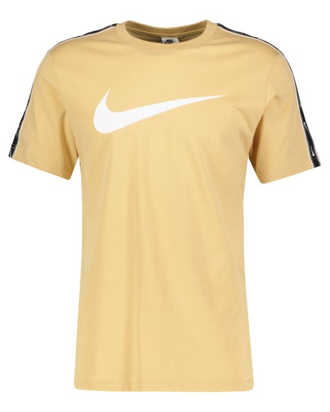 Nike Herren Sportswear Repeat T-Shirt Freizeitshirt beige