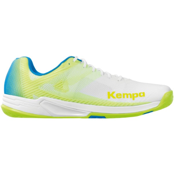 Kempa Herren Wing 2.0 Handballschuh Indoorschuh weiß-gelb