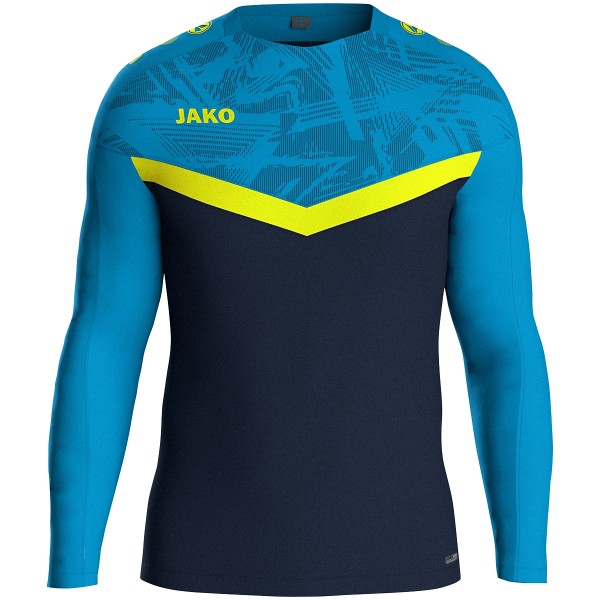 Jako Herren Sweat Iconic Fußballtrikot marine Jako blau gelb