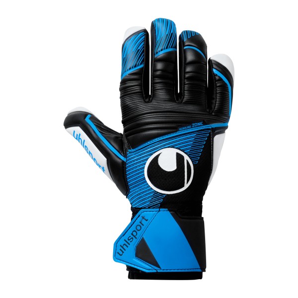 Uhlsport Soft HN Competition Torwarthandschuhe schwarz, blau, weiß