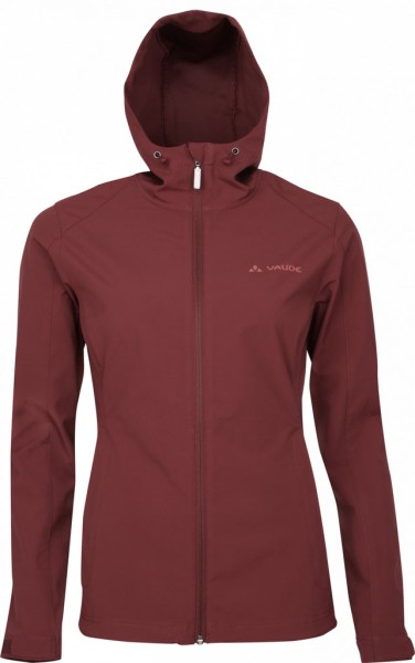 Vaude Damen Ragga Jacke Softshelljacke dunkel rot