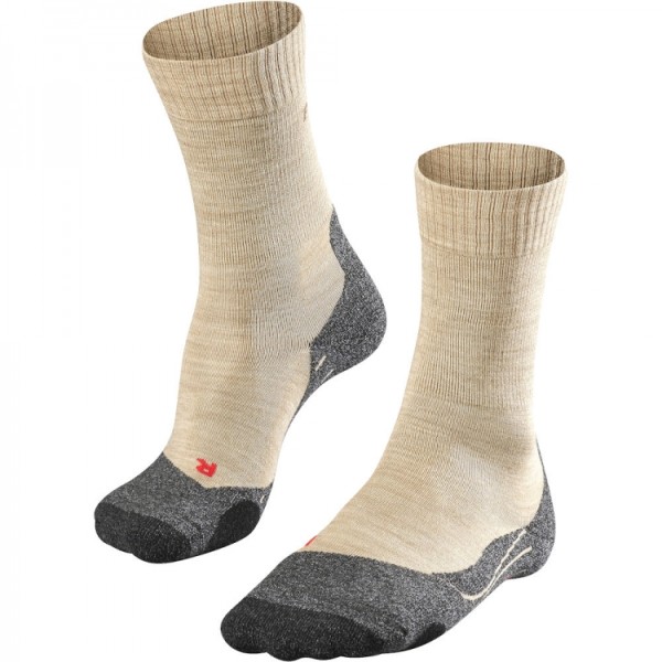 Falke Damen TK 2 Explore Trekking Socken Outdoor Strümpfe beige