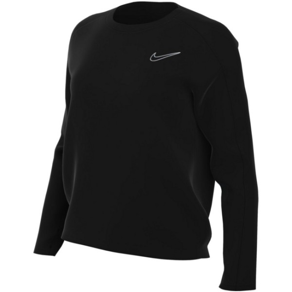 Nike Damen Dri-Fit Swoosh Run Laufshirt Laufoberteil schwarz