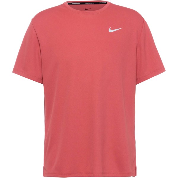 Nike Herren Dri-Fit UV Miler Laufshirt Trainingsshirt rot/rosa