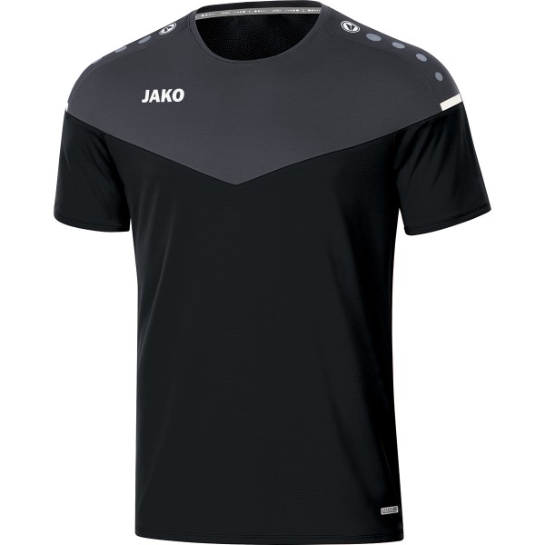 Jako Herren Champ 2.0 T-Shirt Sportshirt schwarz-anthrazit