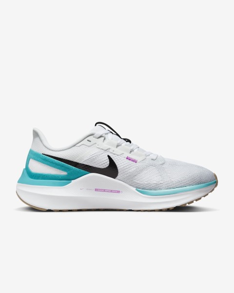 Nike Damen Air Zoom Structure 25 Laufschuh Sportschuh weiß-türkis