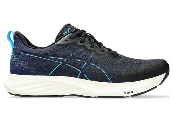 Asics Herren Dynablast 4 Laufschuh Trainingsschuh dunkelblau-weiß