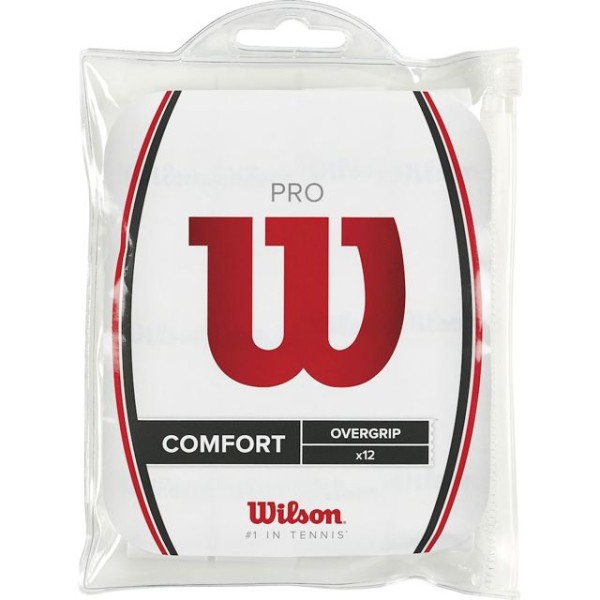 Wilson Pro Overgrip Comfort 12er Pack weiss