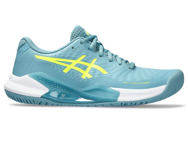 Asics Damen Gel-Challenger 14 Tennisschuh hellblau-gelb